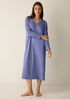 Organic Cotton Interlock V-Neck Sleep Dress