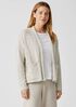 Peruvian Organic Cotton Boucle Cardigan