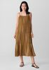 Washed Silk Smocked Cami Dress