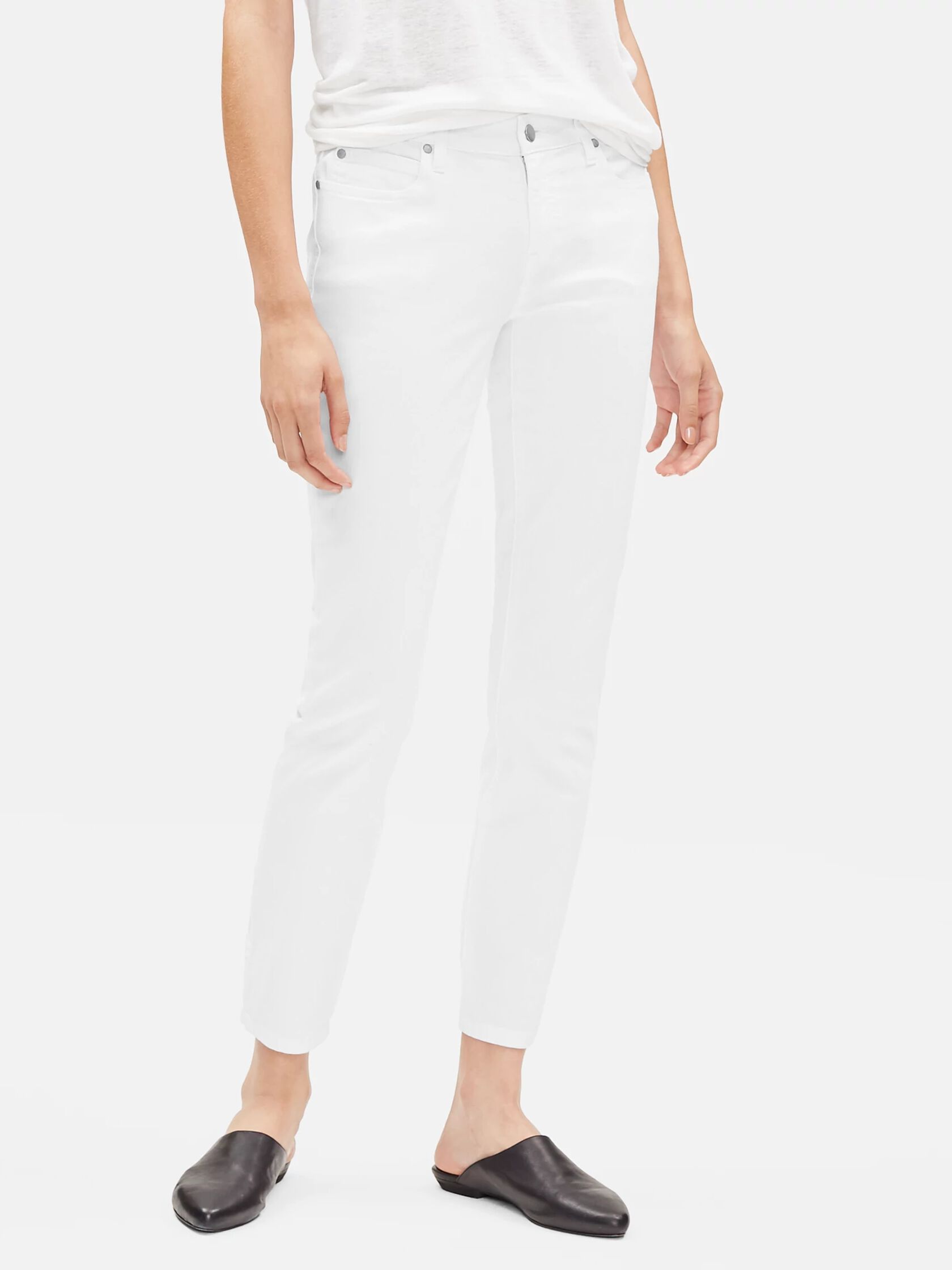 System Organic Cotton Slim Ankle Jean
