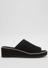 Telly Recycled Stretch Knit Wedge Sandal