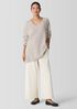 Lightweight Ponte Wide-Leg Pant