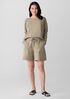 Pima Cotton Stretch Jersey Walking Shorts