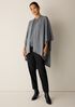 Wool Shimmer Serape in Regenerative Wool