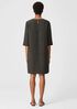 Textured Cotton Ripple Dress