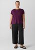 Organic Pima Cotton Jersey Round Neck Tee