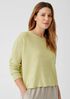 Organic Linen Delave Round Neck Top