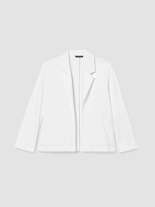 Organic Cotton Ponte Blazer