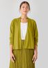 Organic Linen Cotton High Collar Cardigan