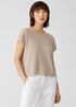 Organic Linen Cotton Square Top