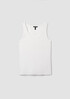 Organic Cotton Stretch Rib Slim Tank