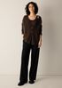 Cashmere Silk Bliss Slouchy Long Cardigan