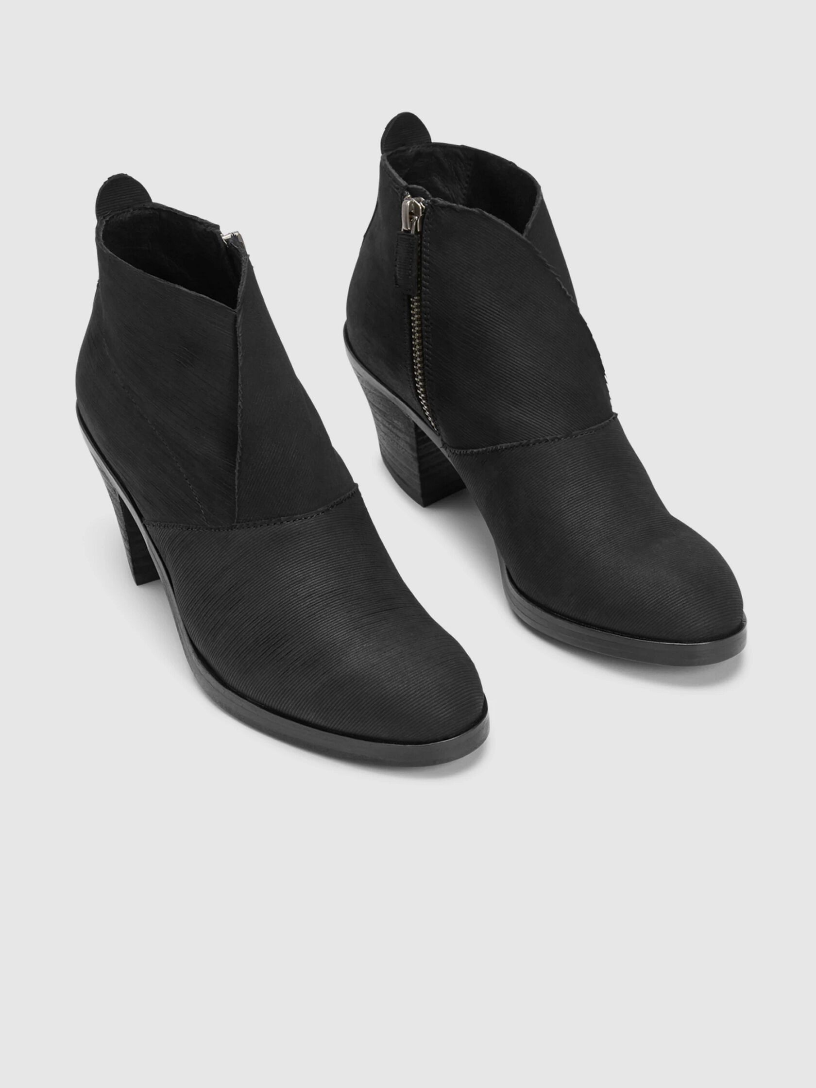 Murphy Intaglio Leather Bootie