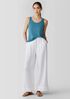 Stretch Silk Jersey Scoop Neck Tank