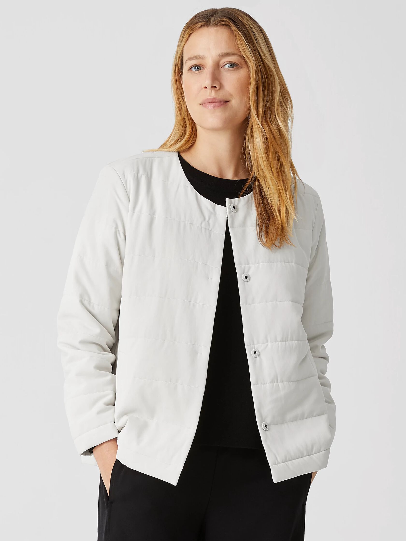 Fuji Silk Quilted Jacket