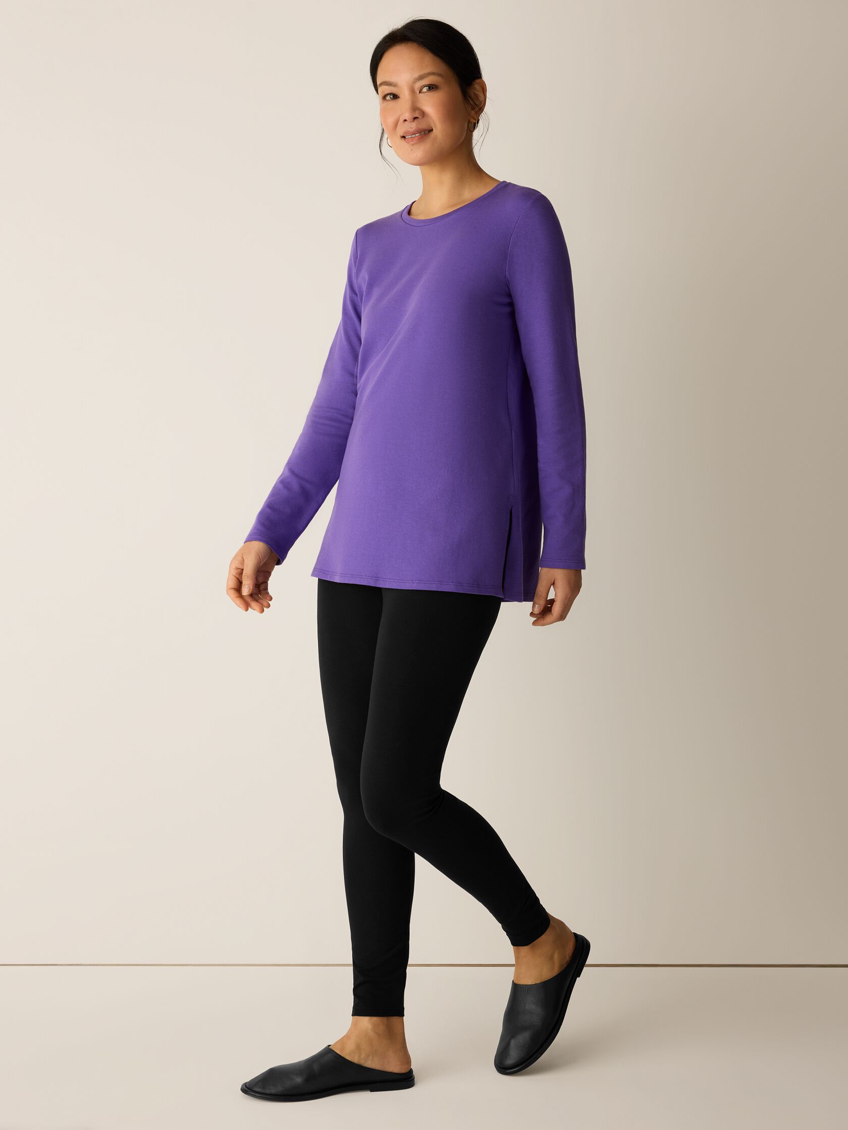 Cozy Brushed Terry Hug Long Top