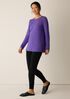 Cozy Brushed Terry Hug Long Top