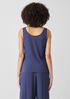 Stretch Silk Jersey Scoop Neck Tank