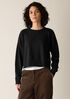 Garment-Dyed Organic Cotton Terry Cropped Box-Top