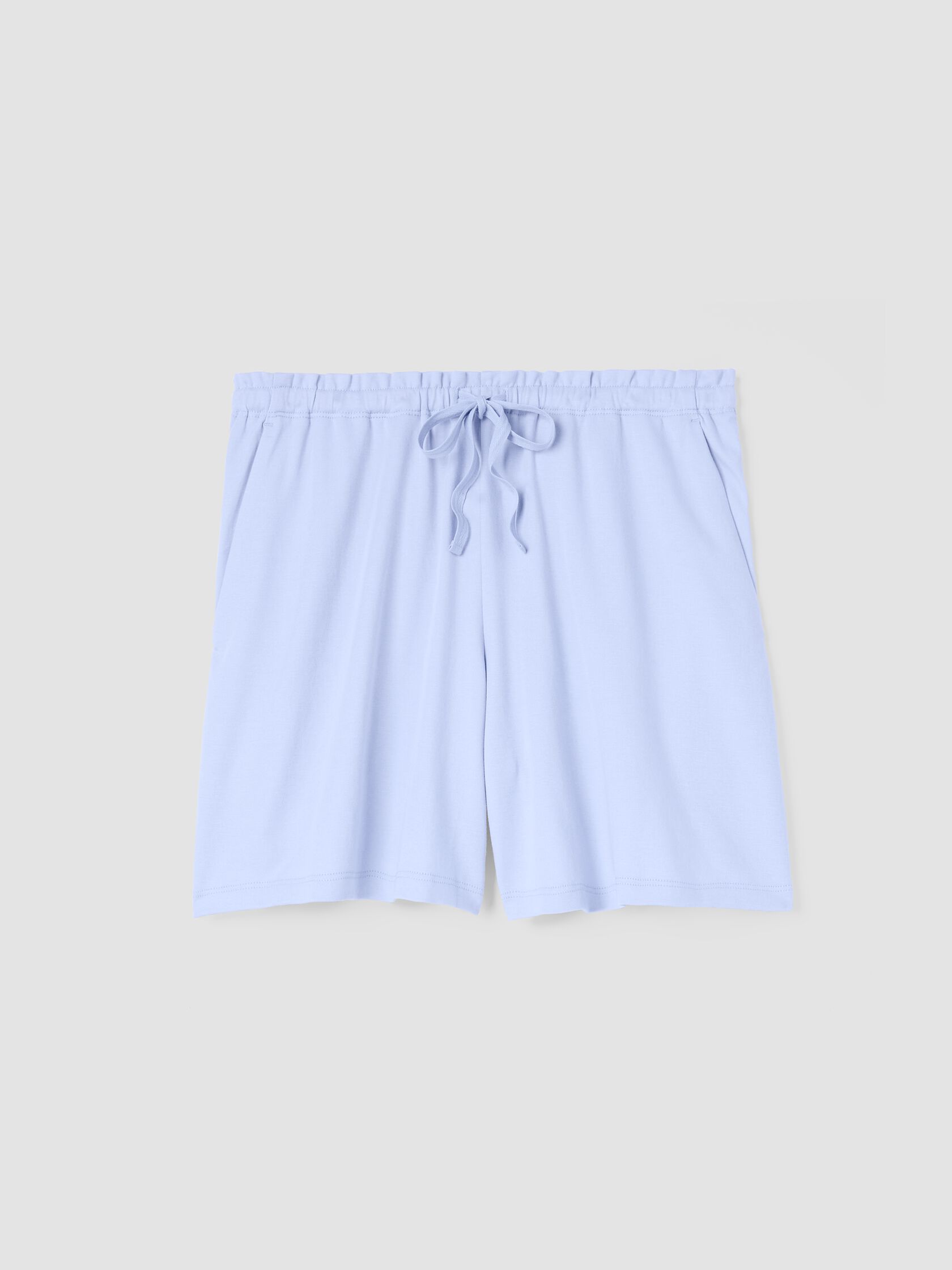 Organic Cotton Interlock Sleep Shorts