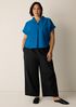 Organic Cotton Poplin Notch Collar Shirt