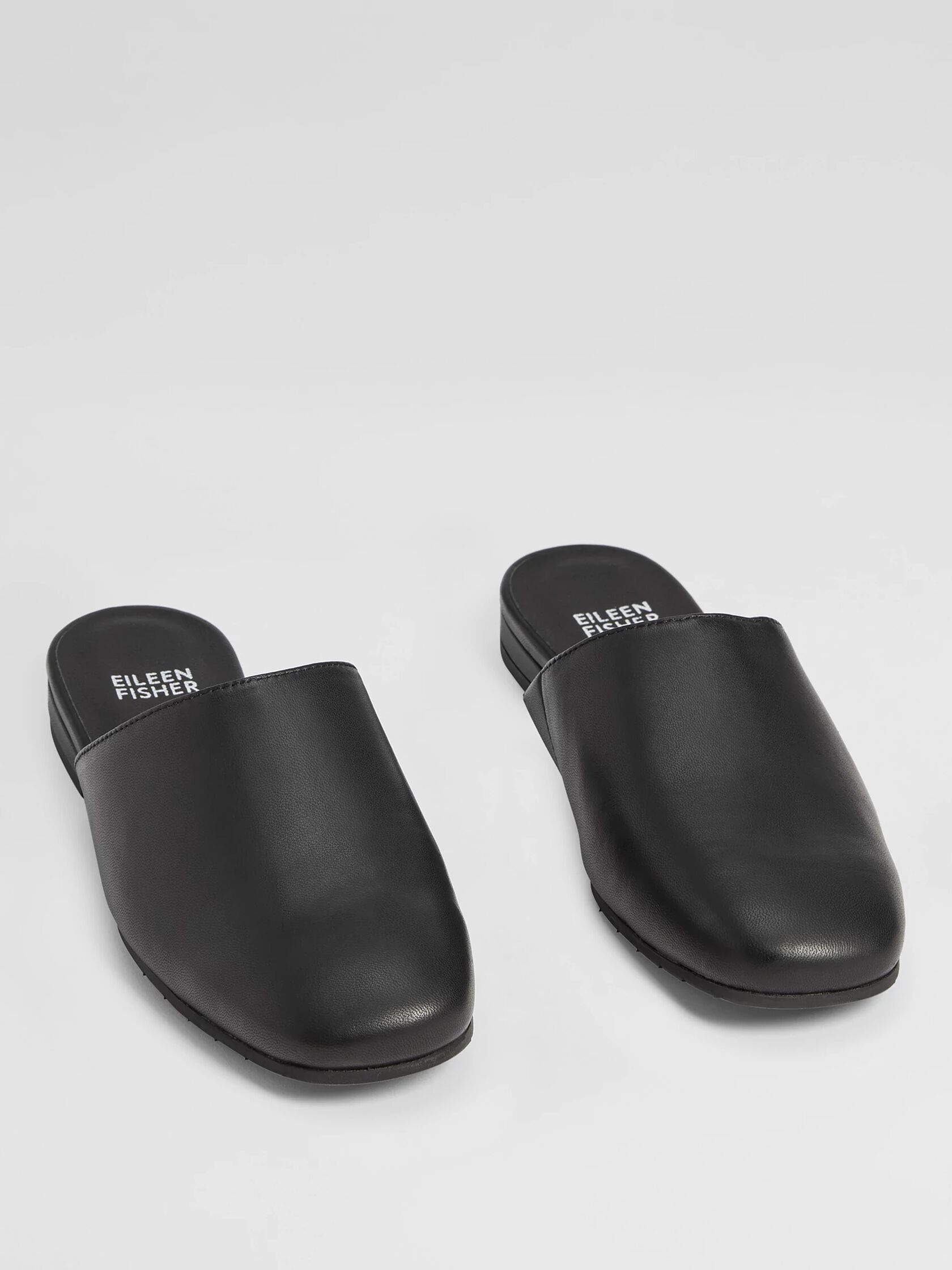 Scan Nappa Leather Mule | EILEEN FISHER