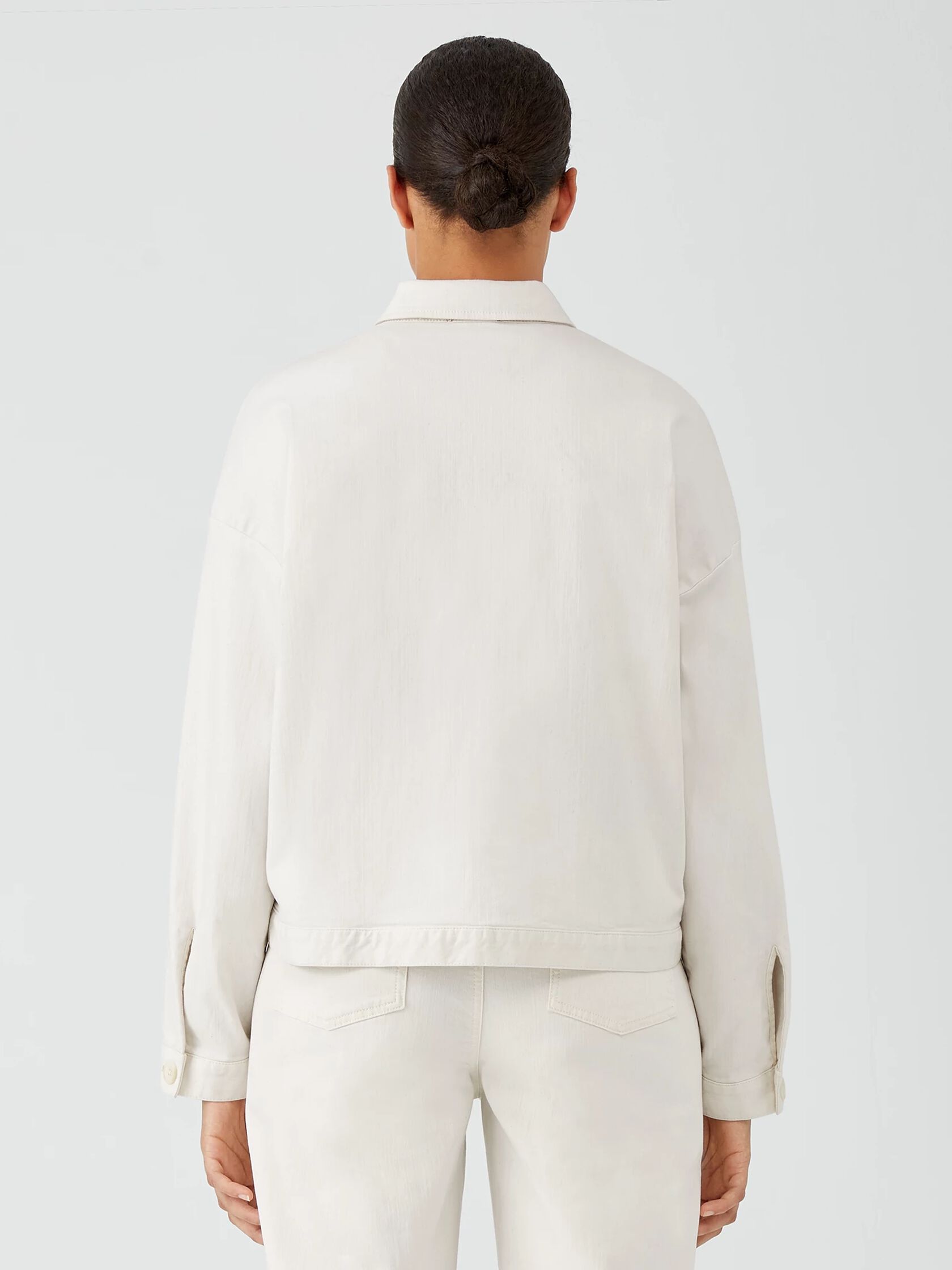 Undyed Organic Cotton Denim Jacket
