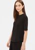 System Organic Cotton Slub Elbow-Sleeve Tee