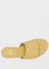 Edge Leather Slide Sandal