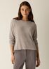 Chenille Blend Crew Neck Top