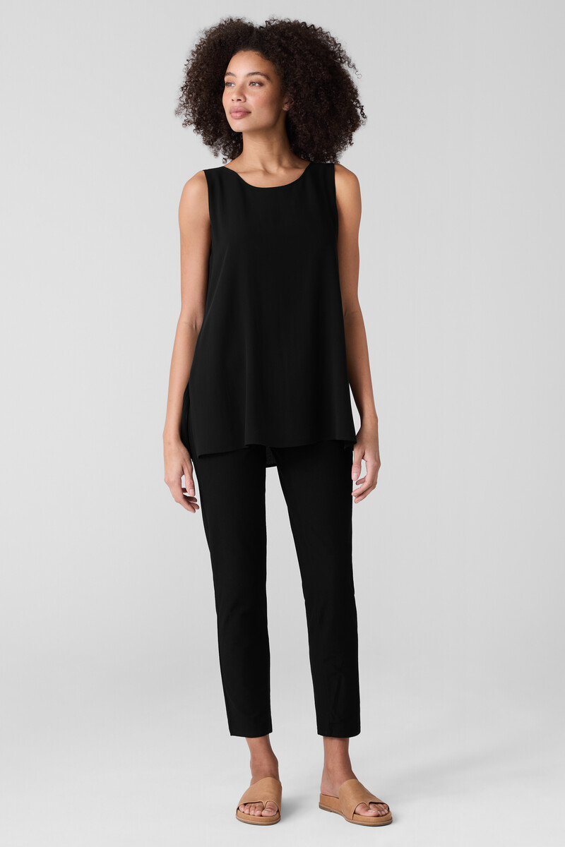 Washable Stretch Crepe High-Waisted Pant Washable Stretch Crepe High-Waisted Pant
