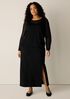 Washable Flex Ponte Straight Skirt