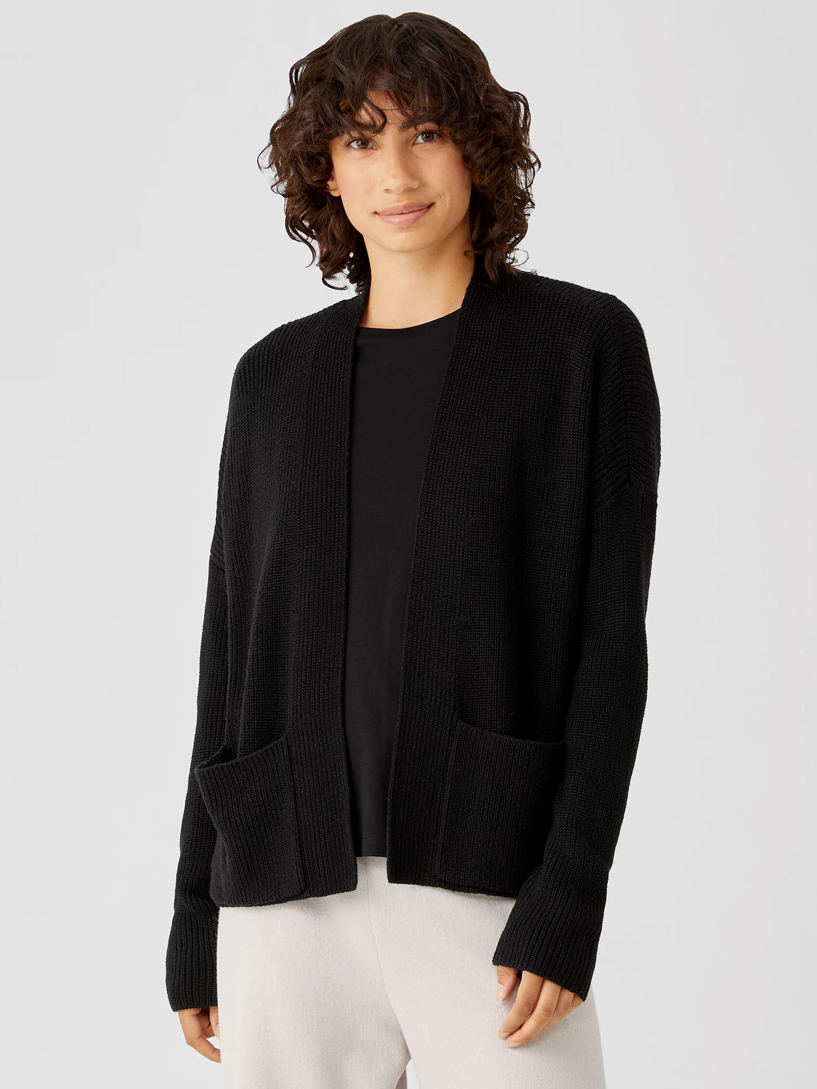 Merino Cardigan in Responsible Wool | EILEEN FISHER