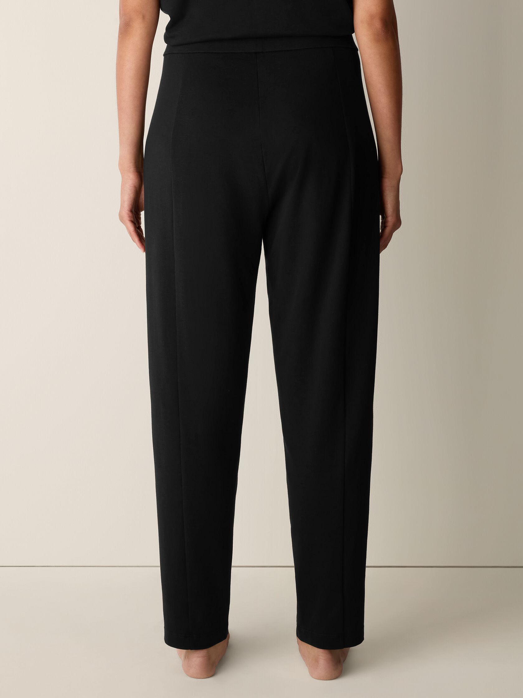 Organic Cotton Interlock Lantern Sleep Pant
