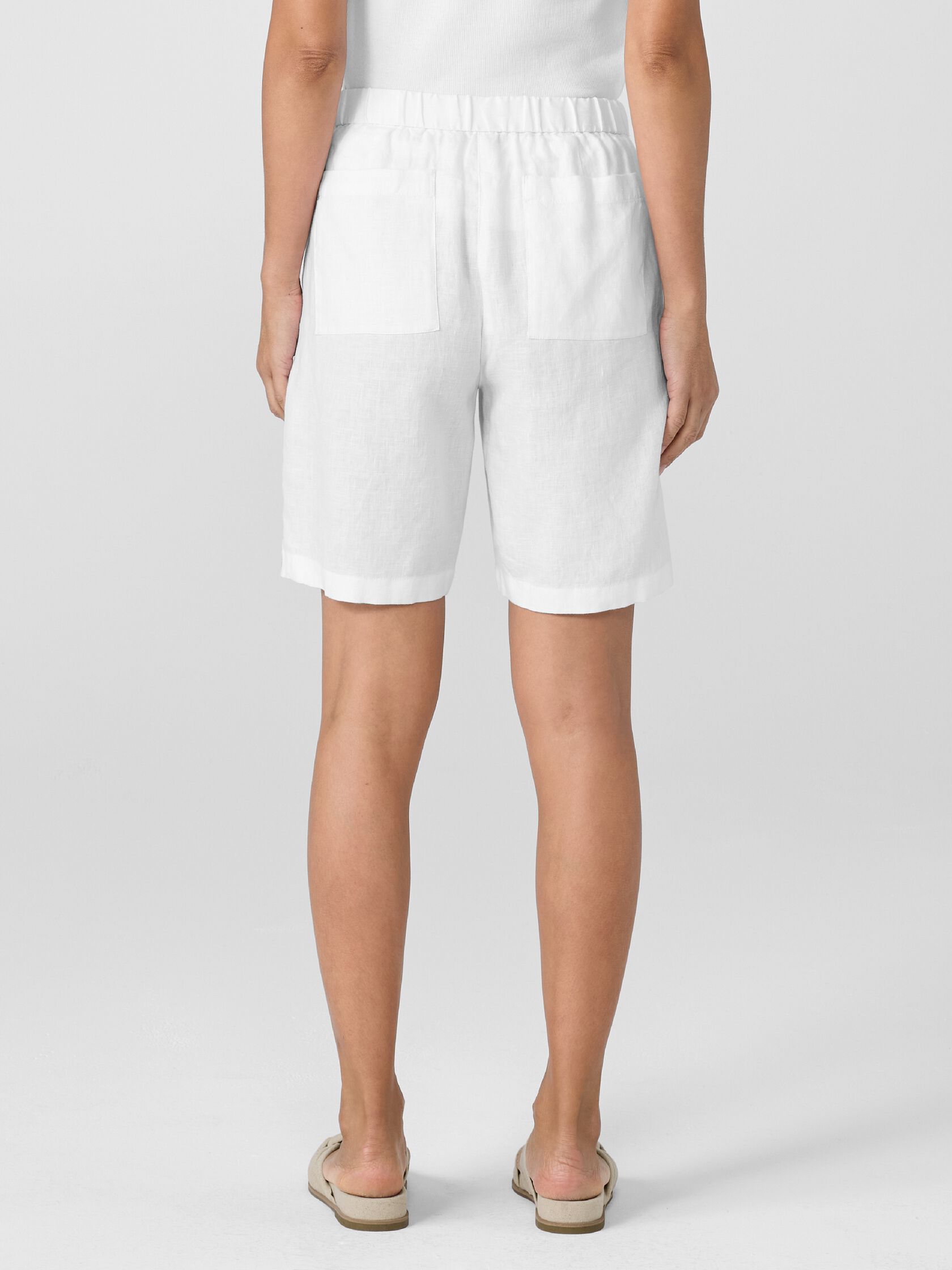 Organic Linen Shorts