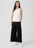 Pima Cotton Stretch Jersey Round Neck Tank