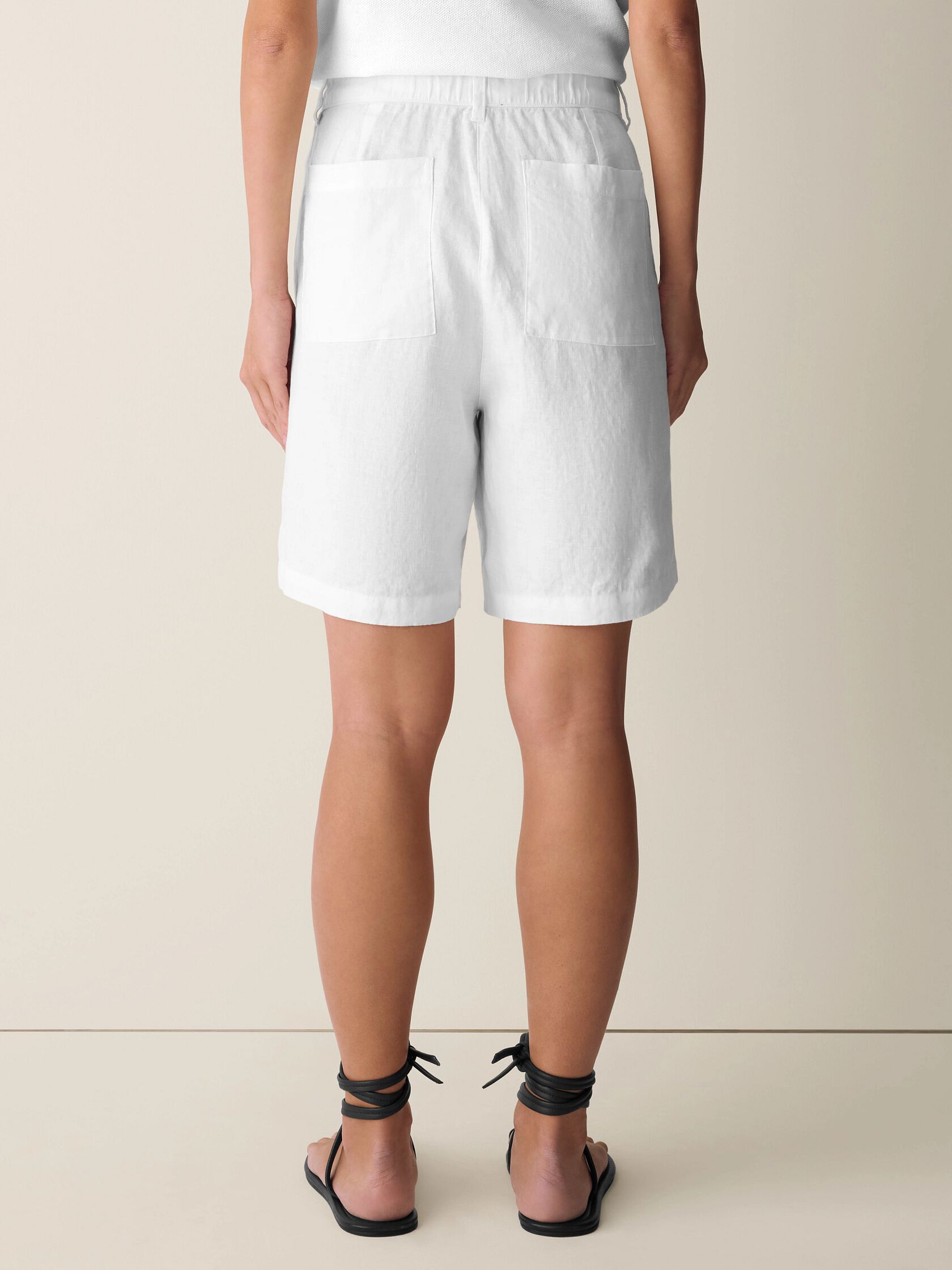 Organic Linen Shorts