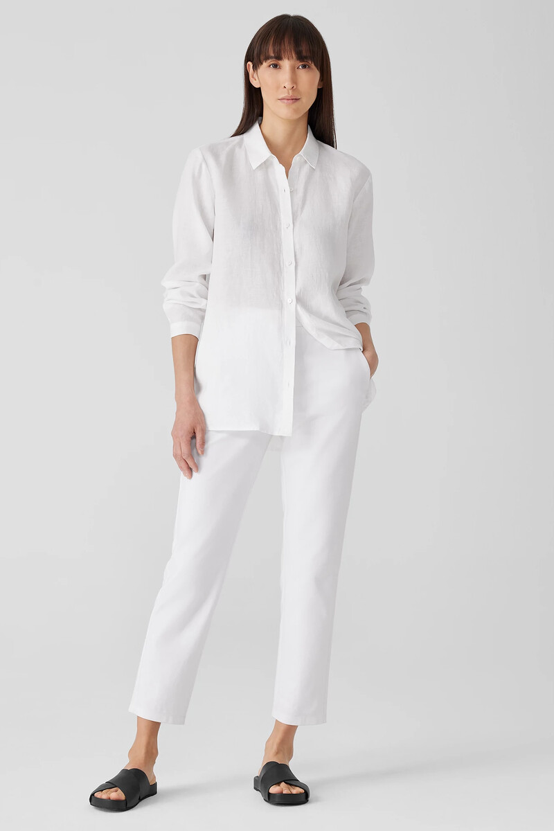 Cotton Blend Ponte High-Waisted Slim Pant Cotton Blend Ponte High-Waisted Slim Pant