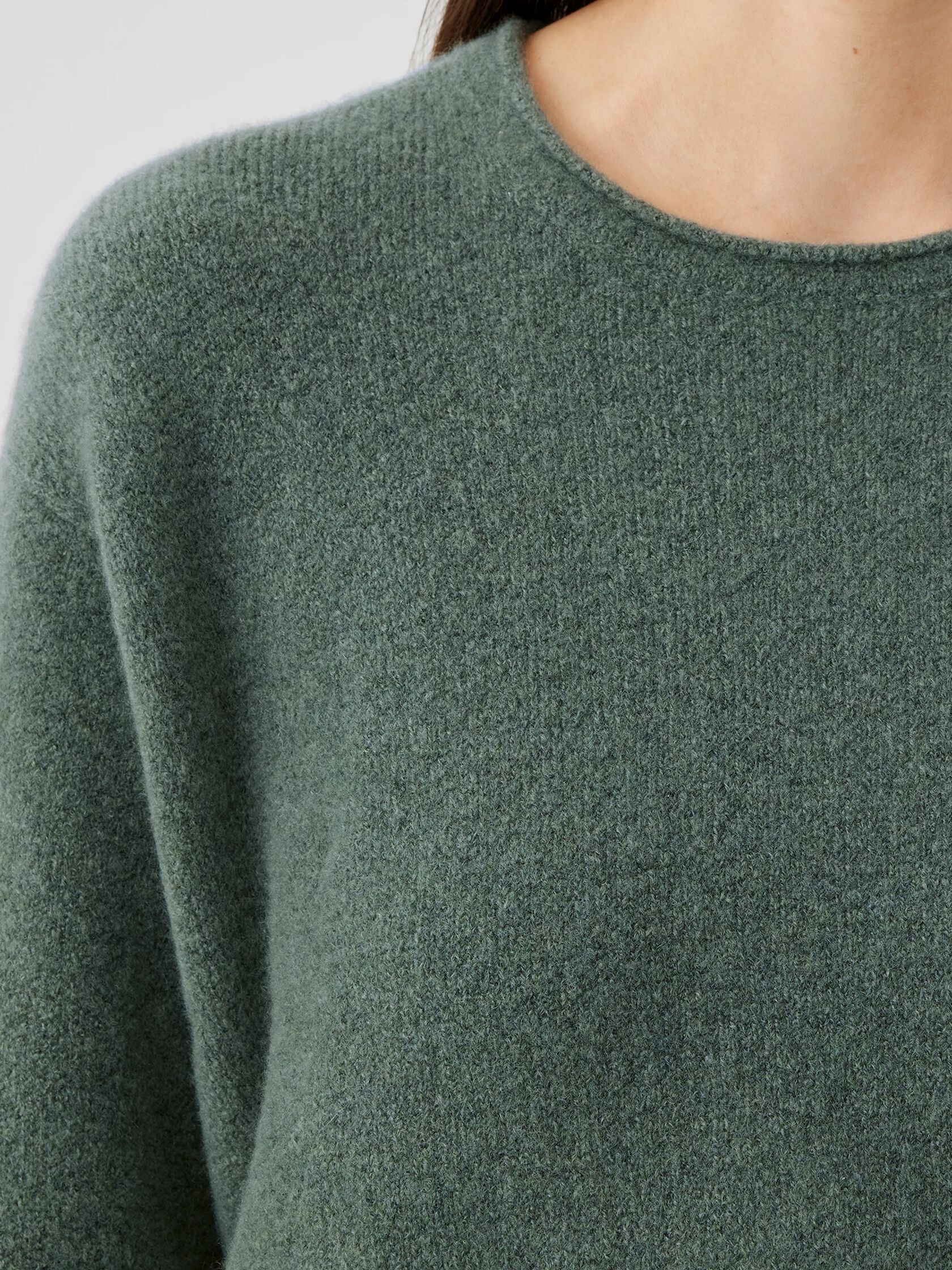 Cashmere Silk Bliss Crew Neck Top