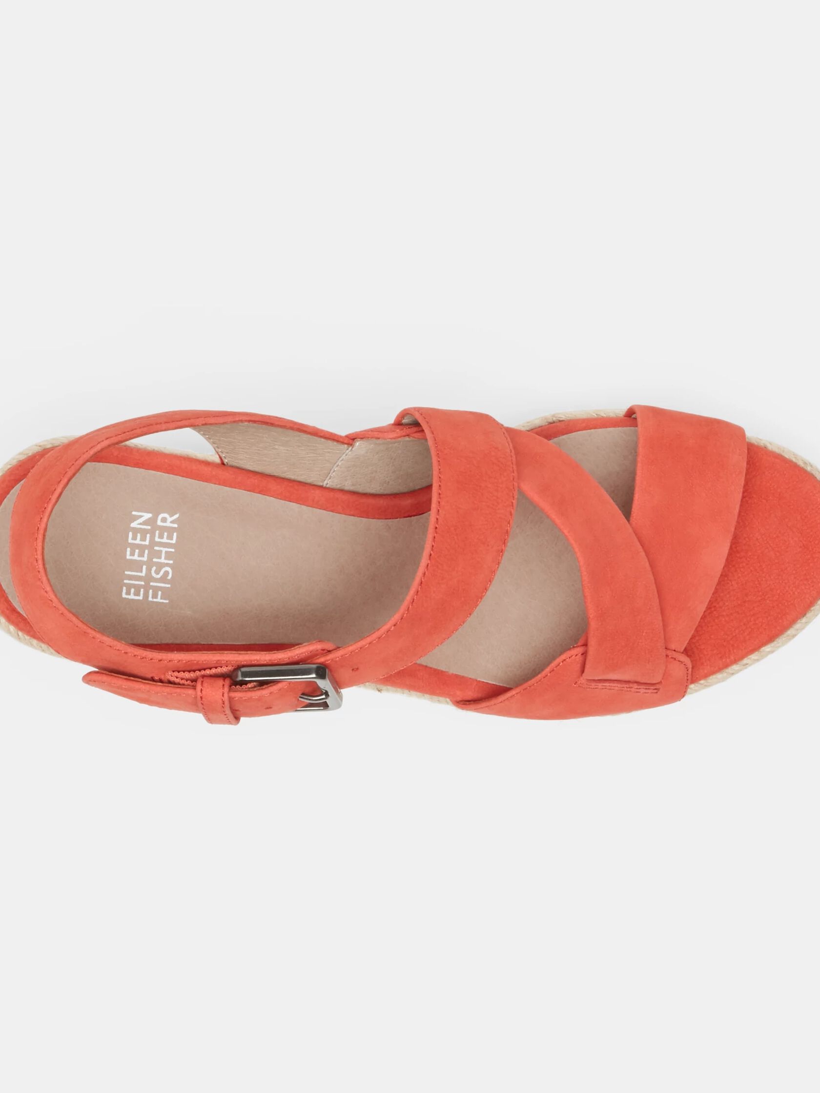 Beckon Tumbled Nubuck Espadrille Wedge
