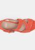 Beckon Tumbled Nubuck Espadrille Wedge
