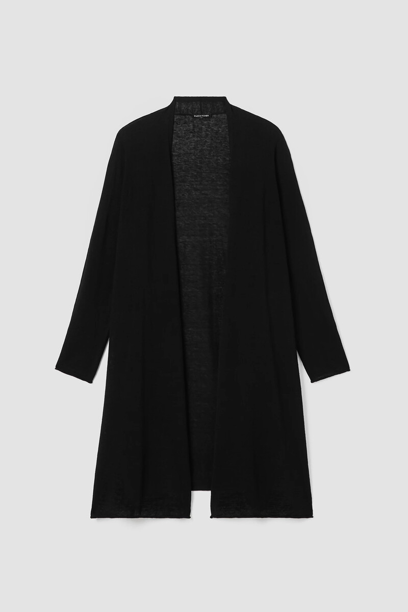 Organic Linen Cotton Long Cardigan Organic Linen Cotton Long Cardigan