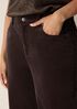 Organic Cotton Stretch Corduroy Straight Pant