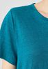 Organic Linen Jersey Crew Neck Tee