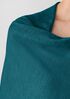 Superfine Merino Poncho in Regenerative Wool