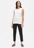 Organic Cotton Slim Ankle Pant