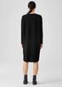 Stretch Jersey Knit Crew Neck Dress