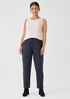 Silk Georgette Crepe Tapered Pant