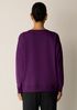 Cozy Brushed Terry Hug Crew Neck Long Top