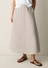 Organic Linen Half-Circle Skirt